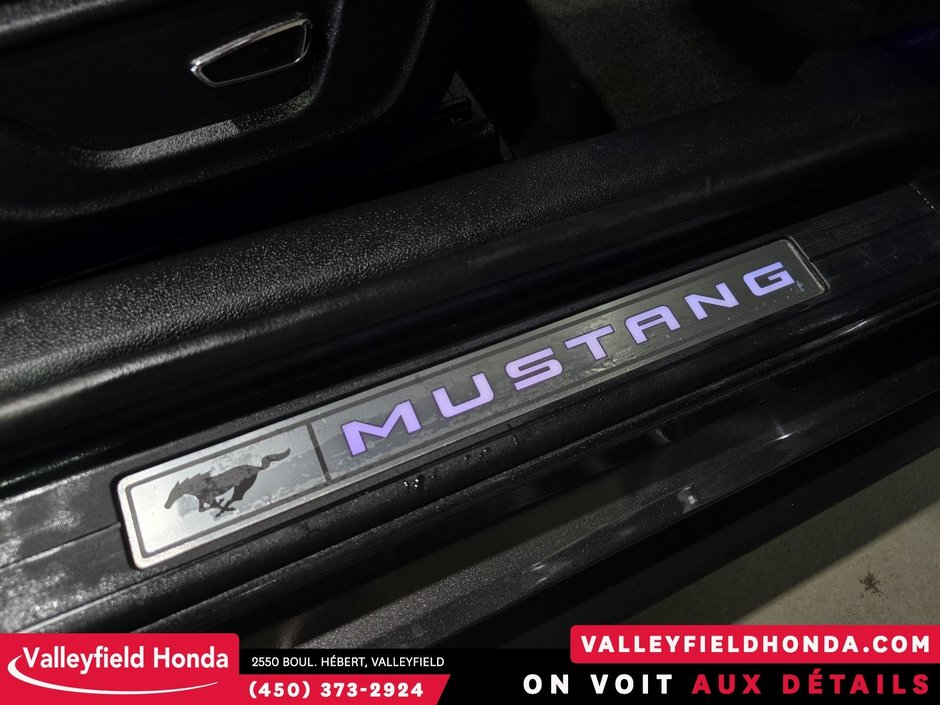2015 Ford Mustang EcoBoost Premium 310 HP DECAPOTABLE CUIR MAGS-15
