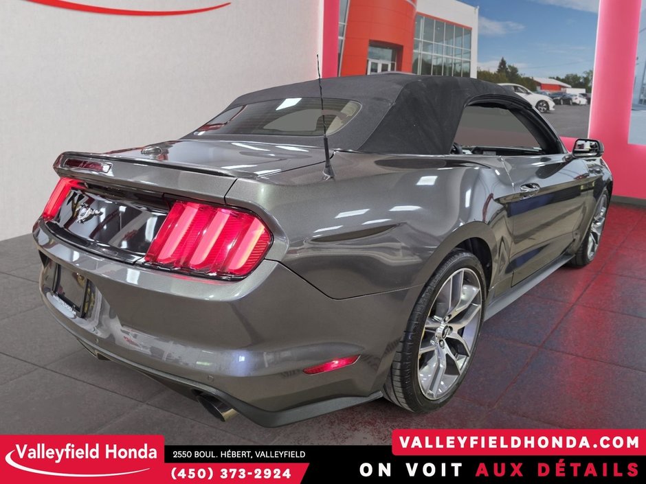 2015 Ford Mustang EcoBoost Premium 310 HP DECAPOTABLE CUIR MAGS-5