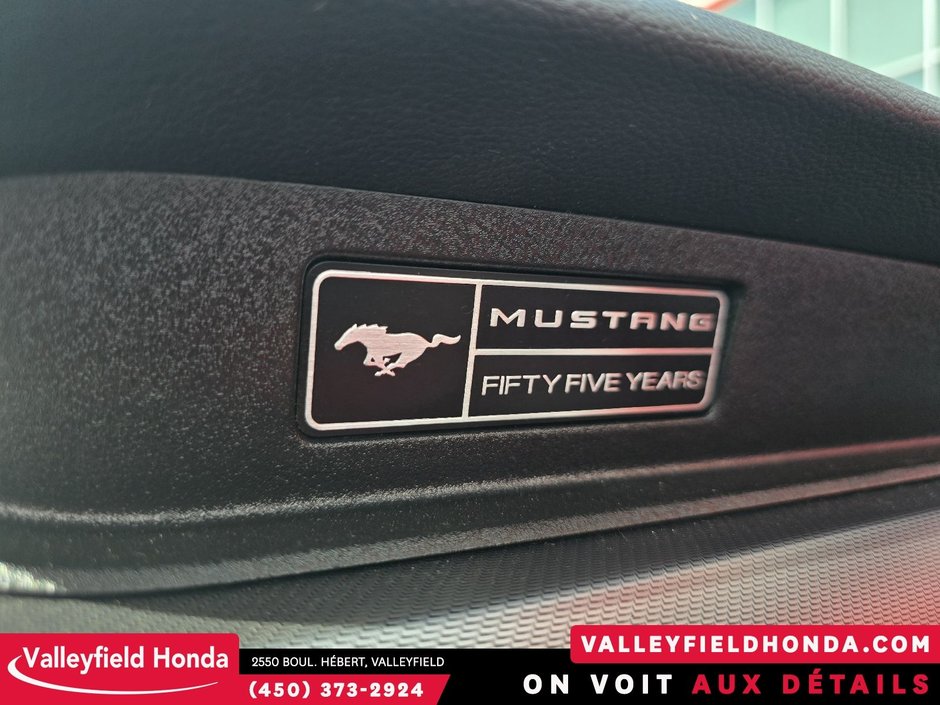 Ford Mustang GT Premium décapotable 5.0 V8 460HP Cuir rouge 2020-34