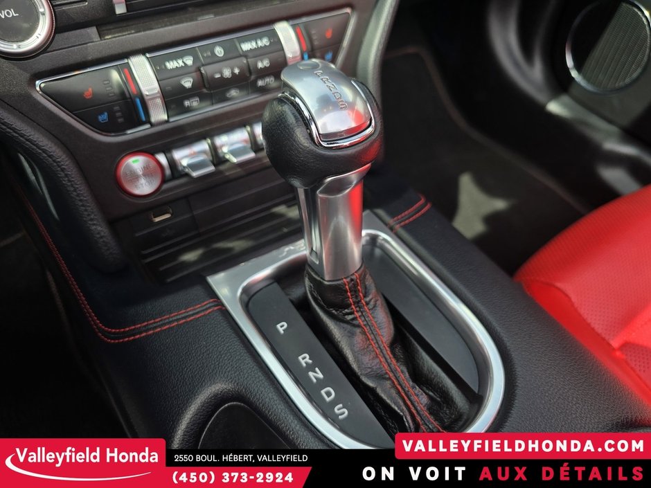 Ford Mustang GT Premium décapotable 5.0 V8 460HP Cuir rouge 2020-30