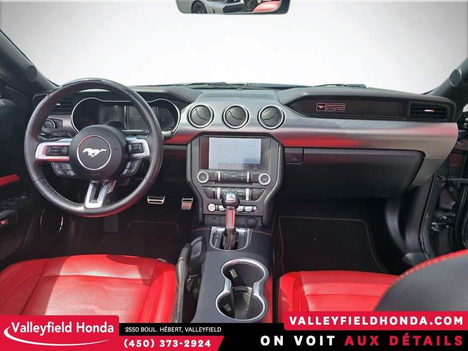 Ford Mustang GT Premium décapotable 5.0 V8 460HP Cuir rouge 2020-19