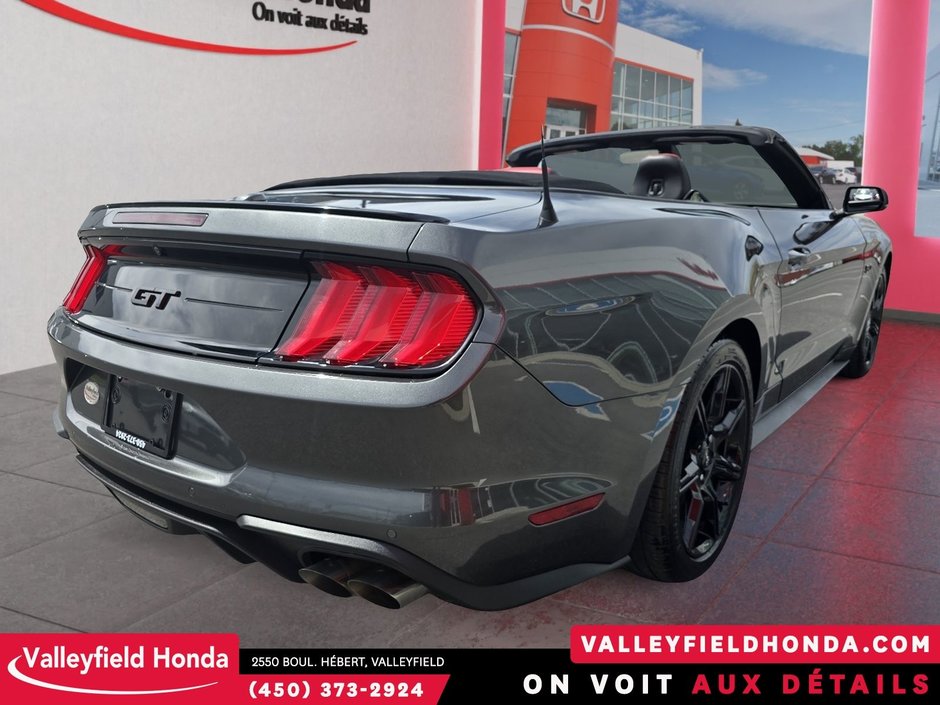 Ford Mustang GT Premium décapotable 5.0 V8 460HP Cuir rouge 2020-8