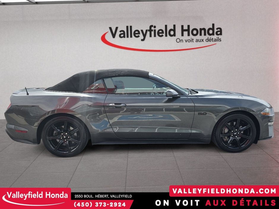 Ford Mustang GT Premium décapotable 5.0 V8 460HP Cuir rouge 2020-6