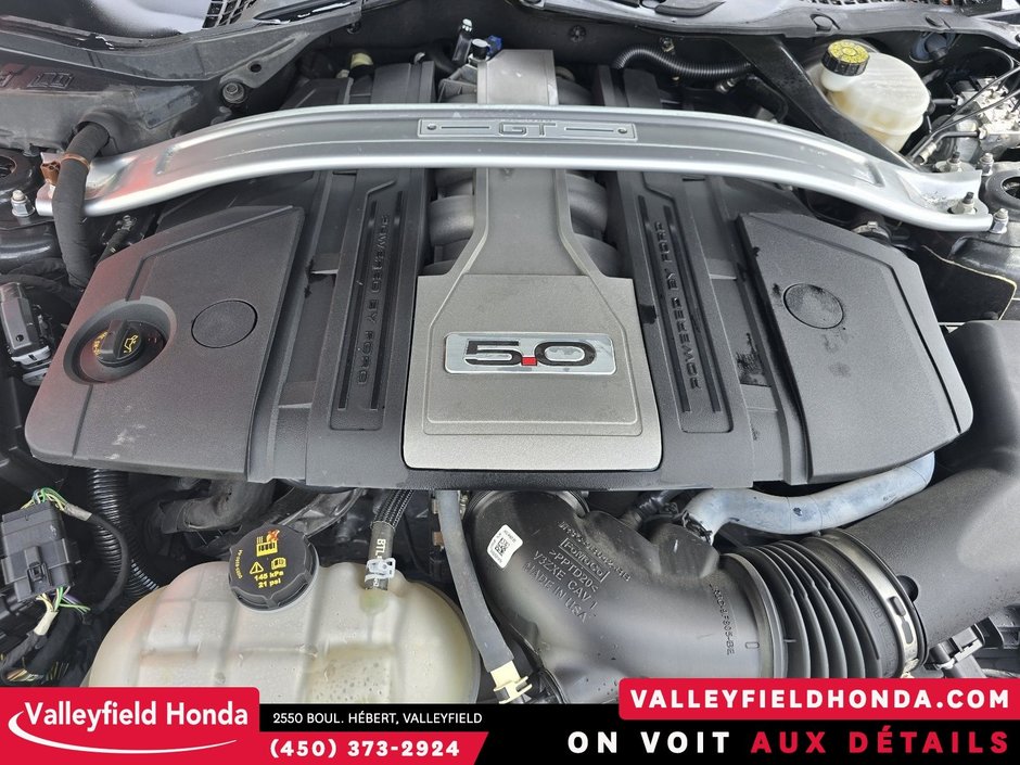 Ford Mustang GT Premium décapotable 5.0 V8 460HP Cuir rouge 2020-3