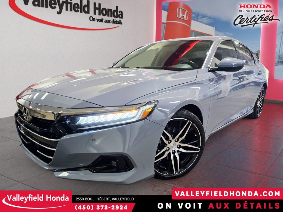 2021 Honda Accord Sedan Touring 2.0 TOIT OUVRANT SGS VENTILÉS CHAUFFANTS-0