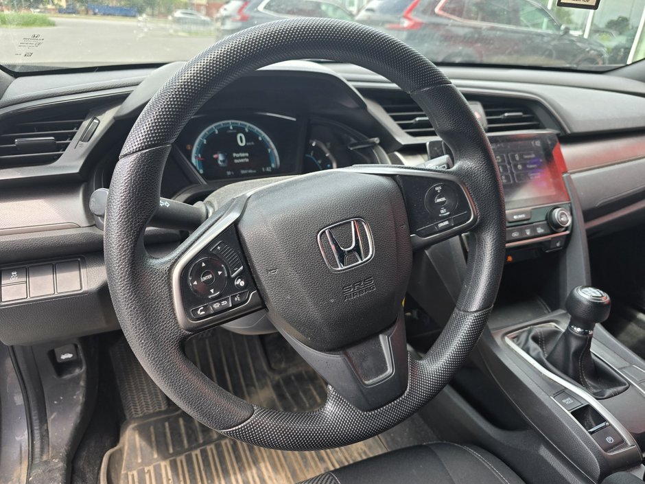 2018 Honda Civic Hatchback LX MANUEL CARPLAY ANDROID AUTO SGS CHAUFFANTS MAG-7