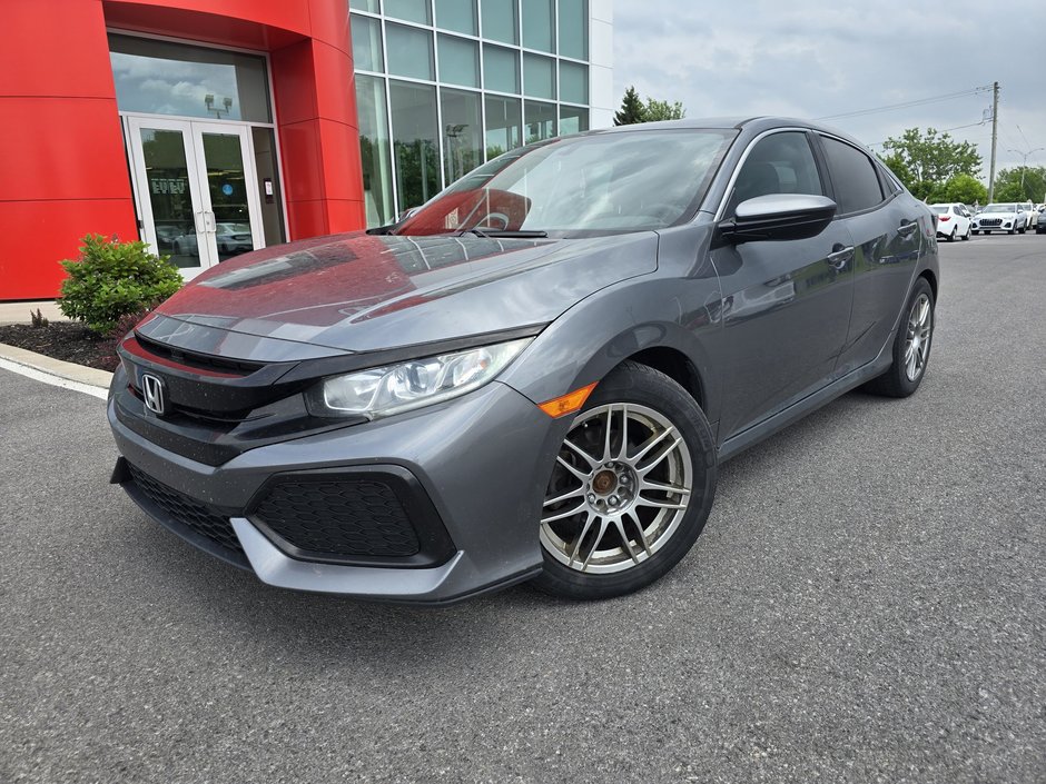 2018 Honda Civic Hatchback LX MANUEL CARPLAY ANDROID AUTO SGS CHAUFFANTS MAG-0