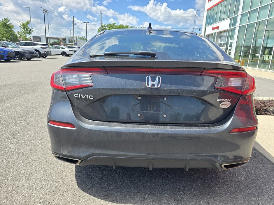 Honda Civic Hatchback Sport CERTIFIÉ GARANTIE 7 ANS 160000KM PROPULSEUR 2022-5