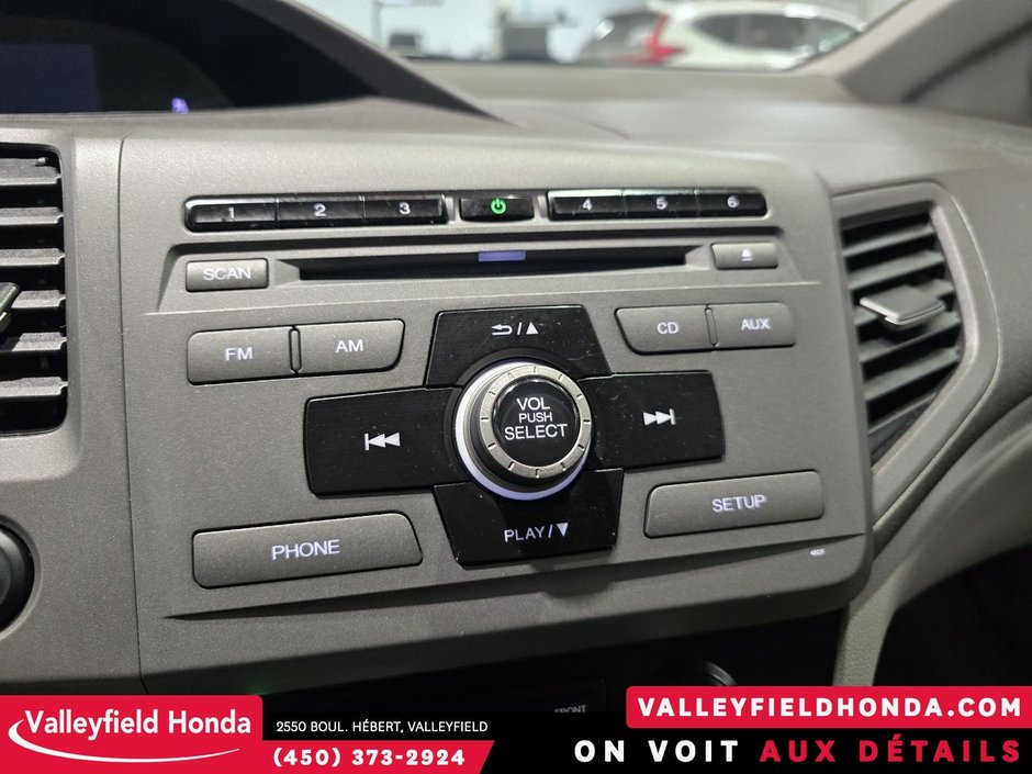 2012 Honda Civic Sdn LX TRÈS PROPRE !-20