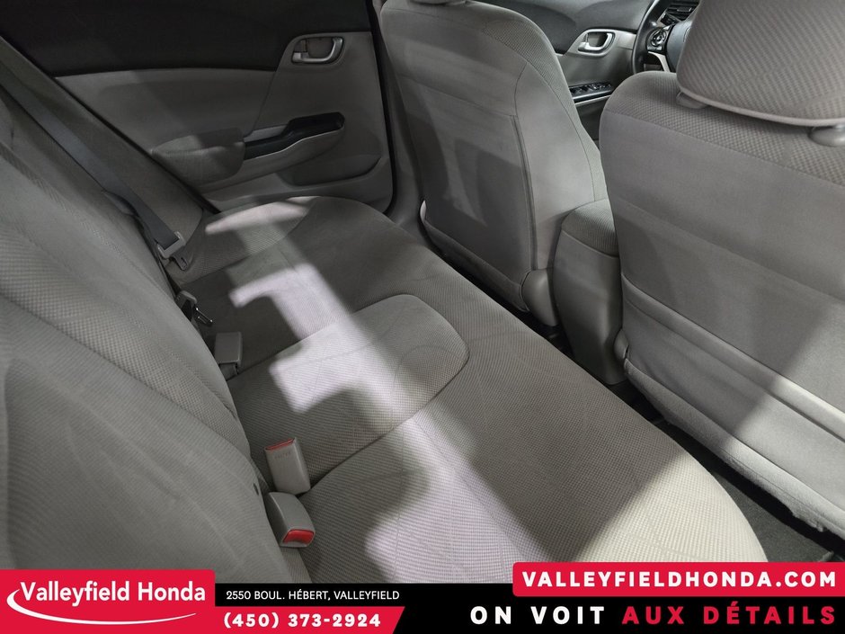 2012 Honda Civic Sdn LX TRÈS PROPRE !-10
