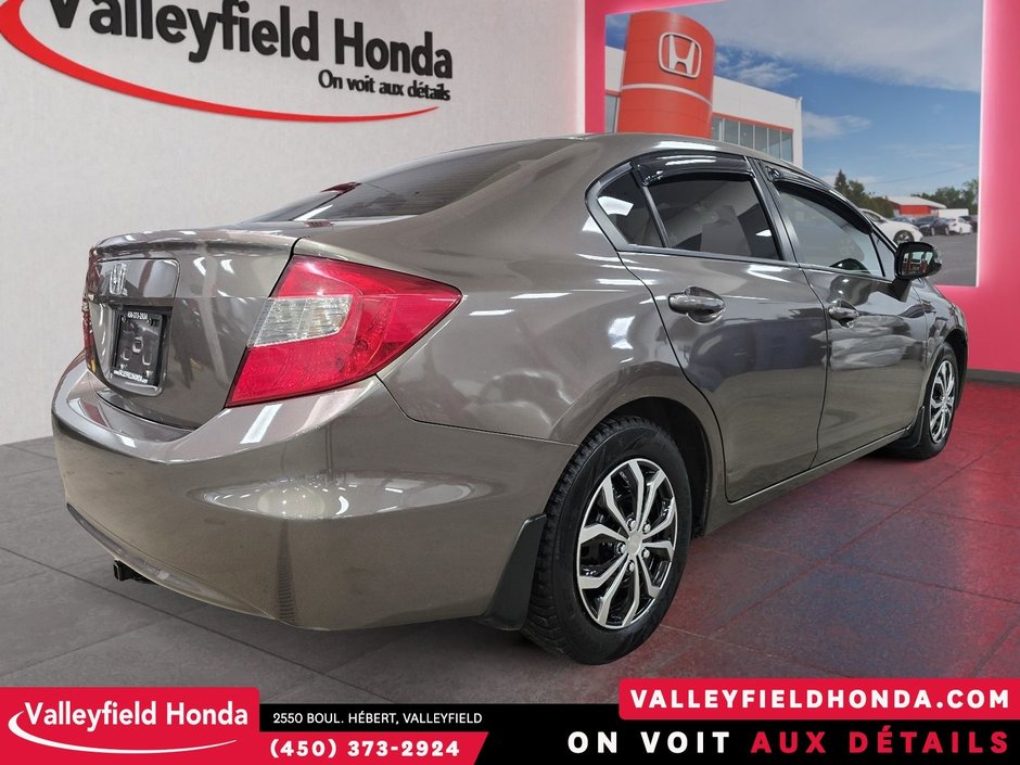 2012 Honda Civic Sdn LX TRÈS PROPRE !-5