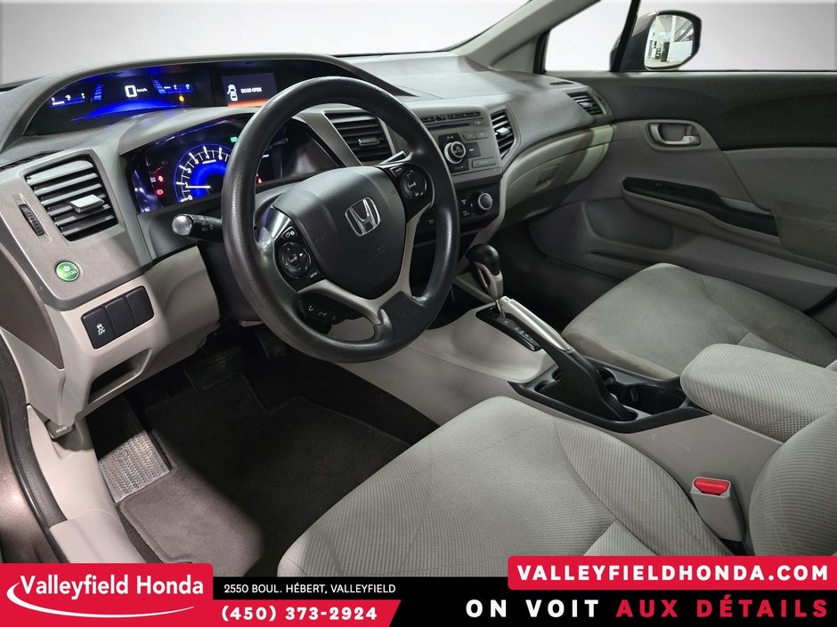 2012 Honda Civic Sdn LX TRÈS PROPRE !-9