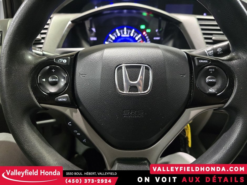 2012 Honda Civic Sdn LX TRÈS PROPRE !-13