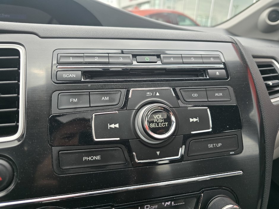 Honda Civic Sdn EX SIÈGES CHAUFFANTS MAGS CAMÉRA DE RECUL BLUETOOT 2013-15