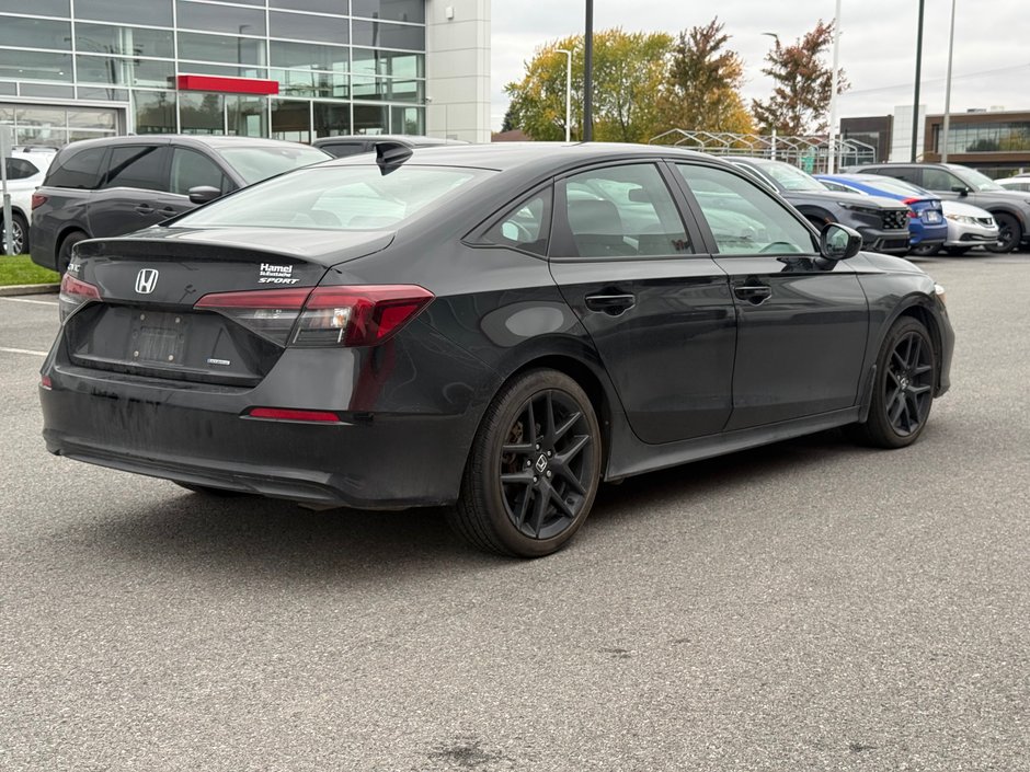 2025 Honda Civic Sedan Hybrid Sport CERTIFIÉ GARANTIE 7 ANS 160000KM PROPULSEUR-4