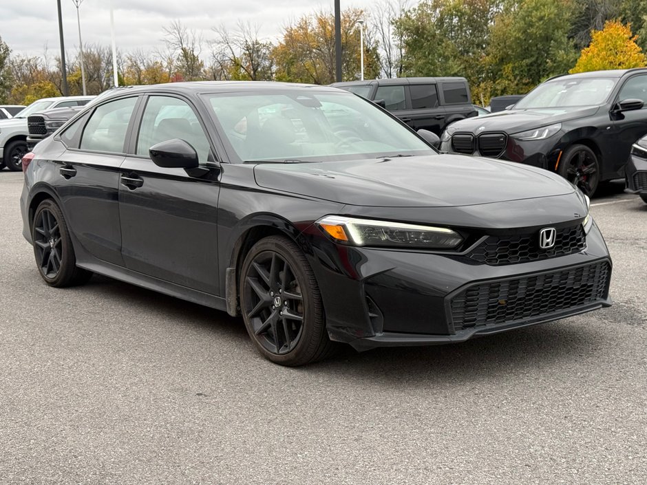 2025 Honda Civic Sedan Hybrid Sport CERTIFIÉ GARANTIE 7 ANS 160000KM PROPULSEUR-2