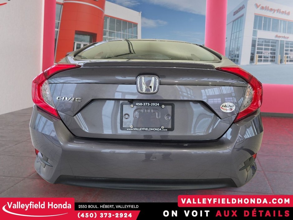 2016 Honda Civic Sedan EX-T 174 HP MAGS TOIT OUVRANT TURBO SGS CHAUFFANTS-6