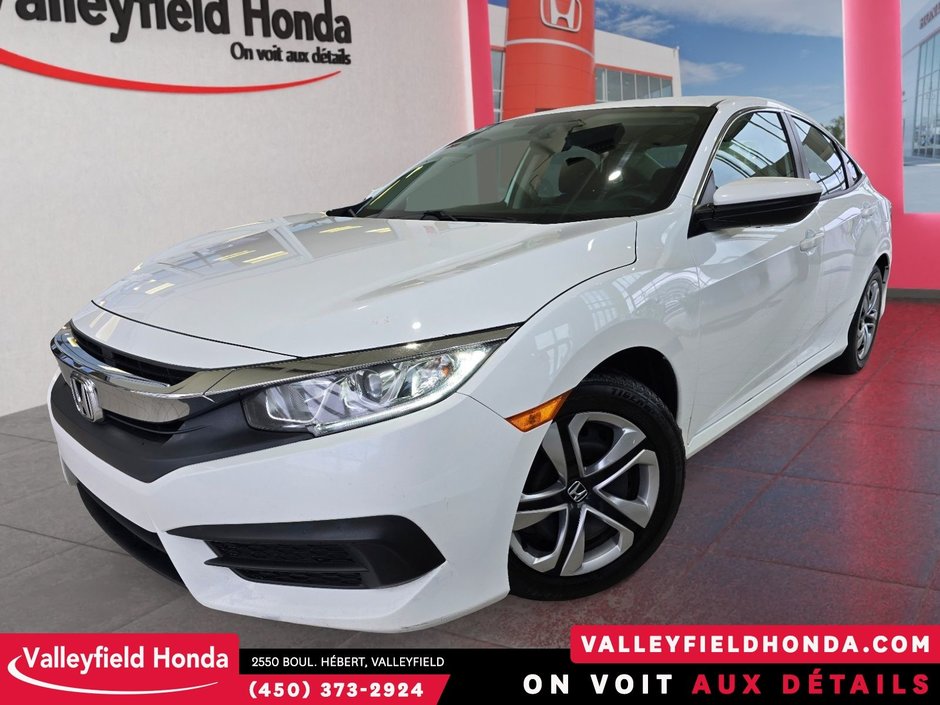 Honda Civic Sedan LX - 1 SEUL PROPRIETAIRE 2017-0