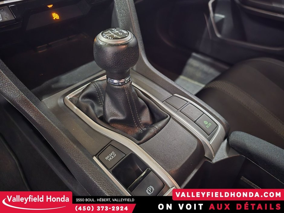 Honda Civic Sedan LX MANUEL CARPLAY ANDROID AUTO SGS CHAUFFANTS 2017-22