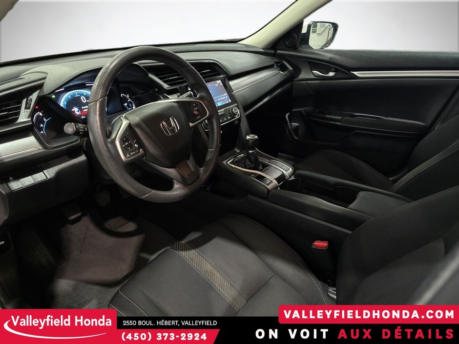 Honda Civic Sedan LX MANUEL CARPLAY ANDROID AUTO SGS CHAUFFANTS 2017-11