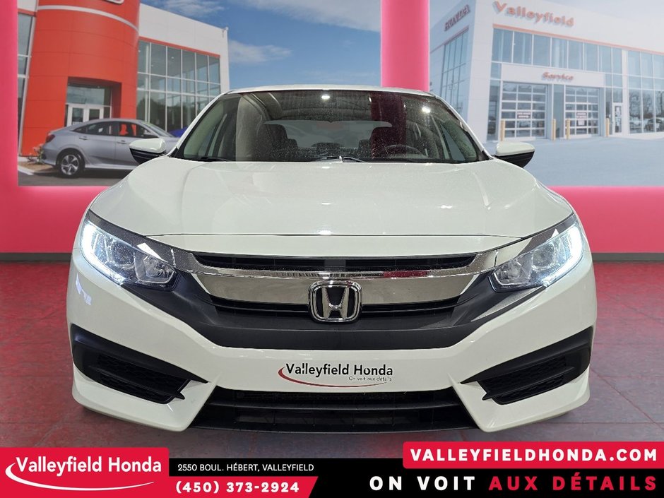 Honda Civic Sedan LX MANUEL CARPLAY ANDROID AUTO SGS CHAUFFANTS 2017-1