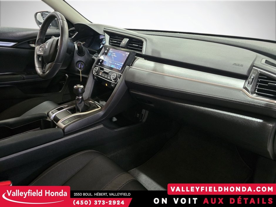 Honda Civic Sedan LX MANUEL CARPLAY ANDROID AUTO SGS CHAUFFANTS 2017-3