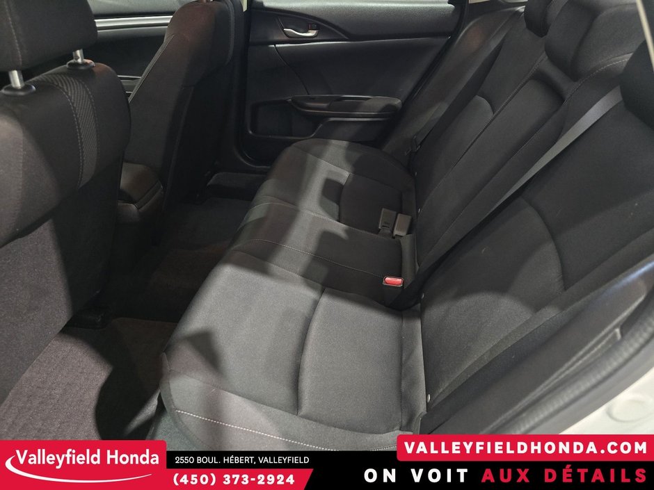Honda Civic Sedan LX MANUEL CARPLAY ANDROID AUTO SGS CHAUFFANTS 2017-12