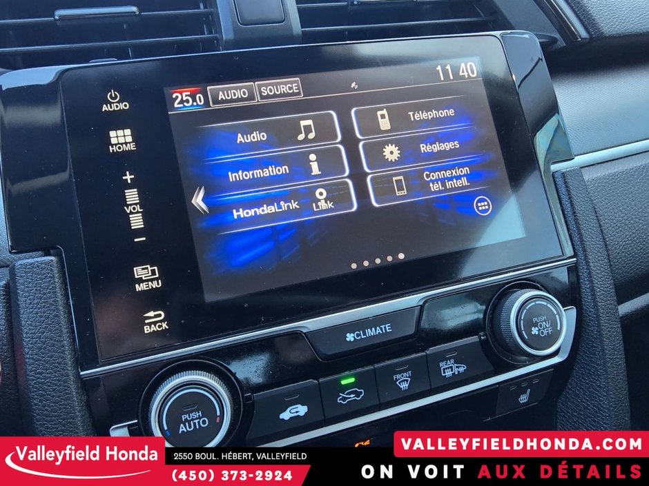 2018 Honda Civic Sedan SE DEMARREUR A DISTANCE CARPLAY ANDROID AUTO-24