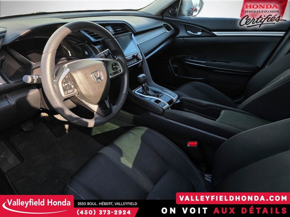 Honda Civic Sedan LX - MANUELLE CARPLAY ANDROID AUTO SGS CHAUFFANTS 2019-12