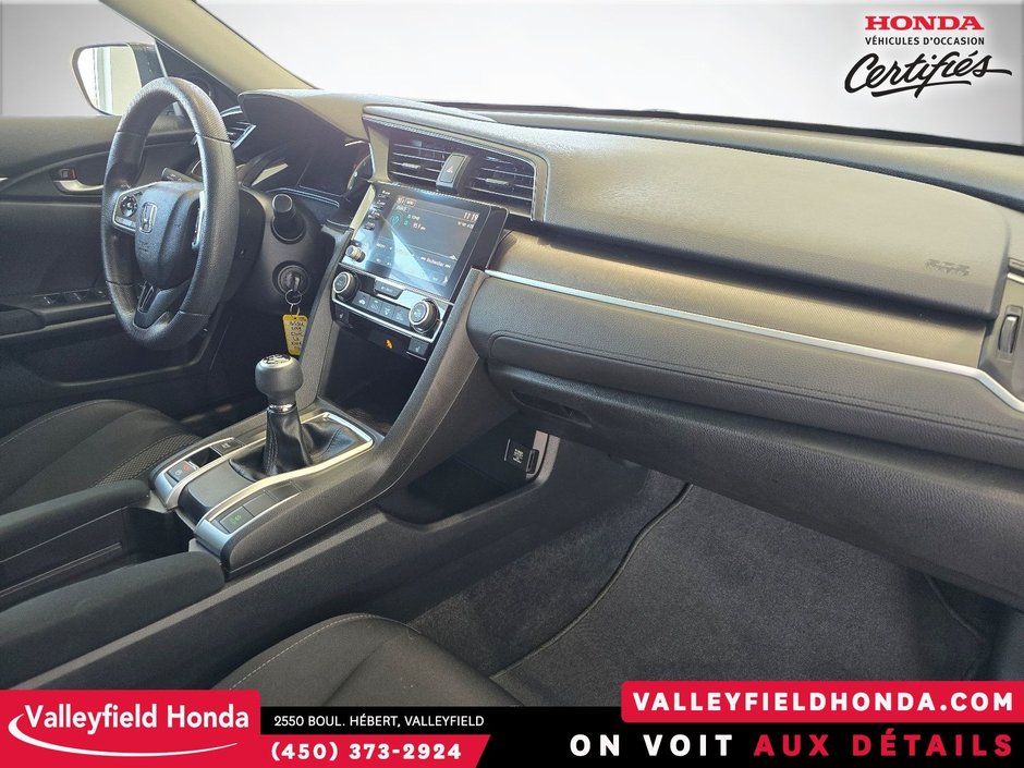 Honda Civic Sedan LX - MANUELLE CARPLAY ANDROID AUTO SGS CHAUFFANTS 2019-3