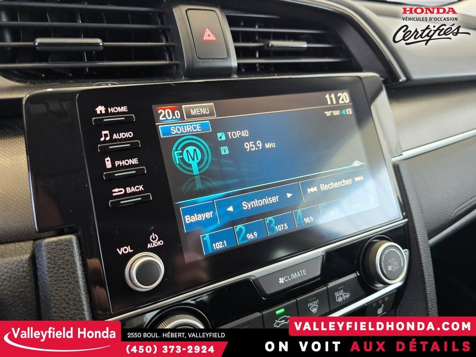 Honda Civic Sedan LX - MANUELLE CARPLAY ANDROID AUTO SGS CHAUFFANTS 2019-27