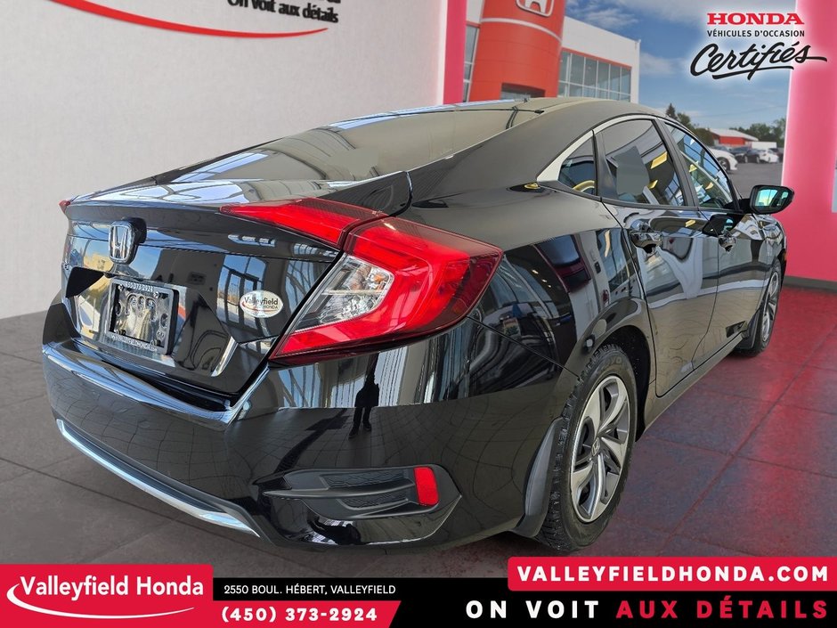 Honda Civic Sedan LX - MANUELLE CARPLAY ANDROID AUTO SGS CHAUFFANTS 2019-5