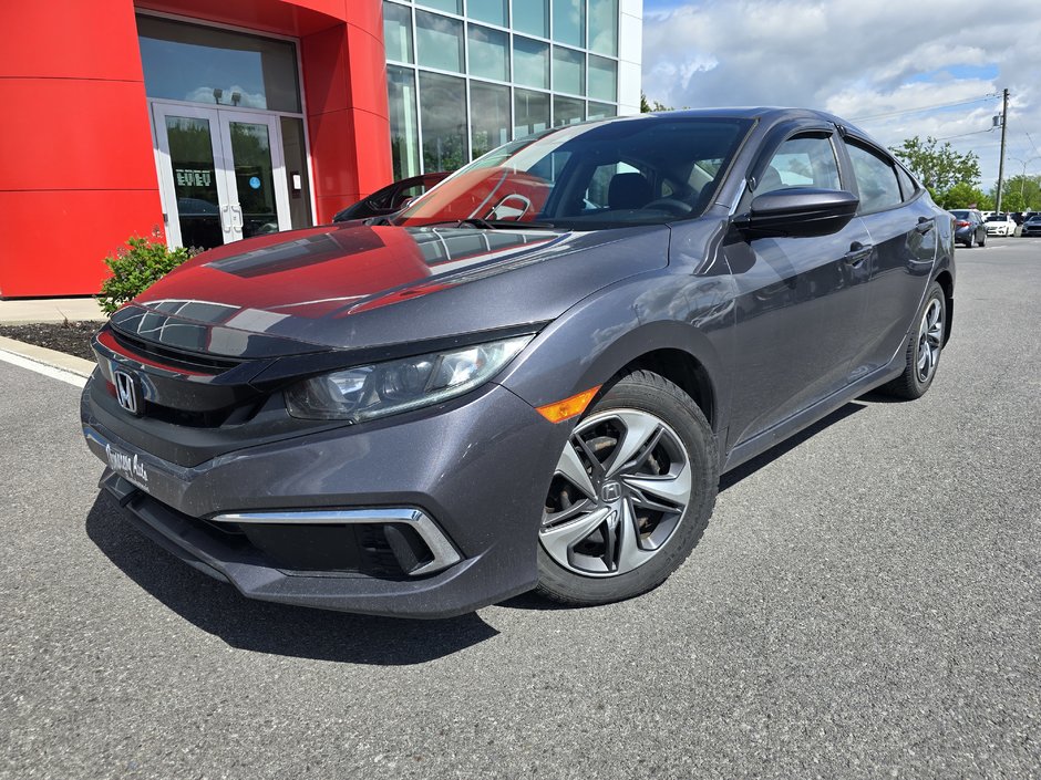 2019 Honda Civic Sedan LX CARPLAY ANDROID AUTO SGS CHAUFFANTS SENSING-0