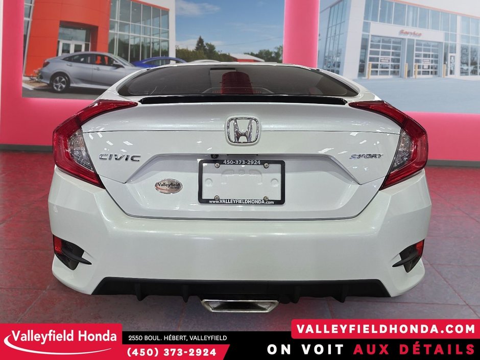 2019 Honda Civic Sedan Sport OCCASION APPROUVÉ HONDA-6
