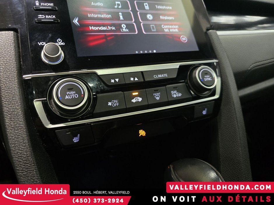 2019 Honda Civic Sedan Sport OCCASION APPROUVÉ HONDA-19