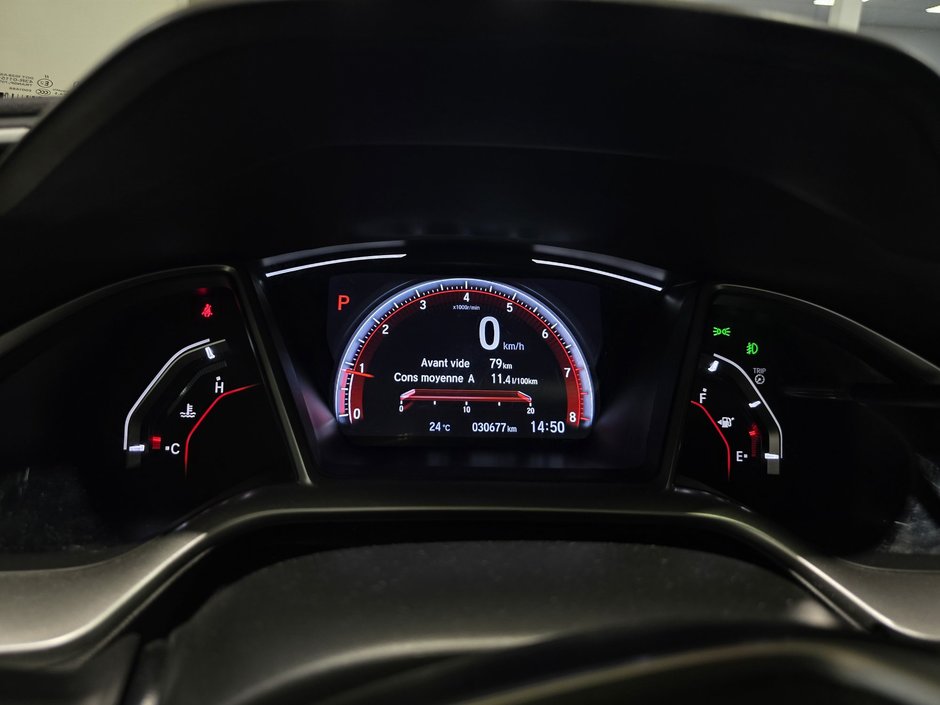 2020 Honda Civic Sedan Sport BAS KM TOIT OUVRANT AILERON MAGS 18PO-10