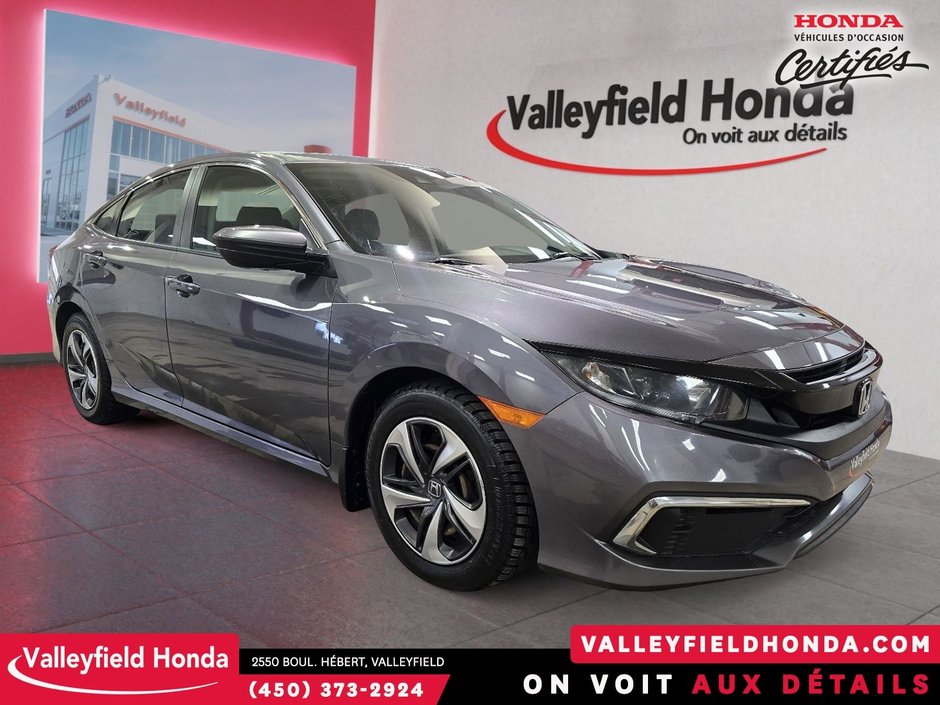 Honda Civic Sedan LX CERTIFIÉ 7ANS/160 000KM 2021-2