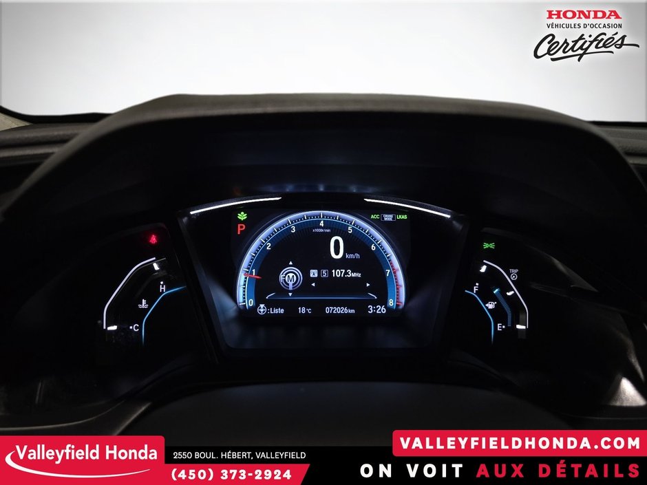 Honda Civic Sedan LX CERTIFIÉ 7ANS/160 000KM 2021-20