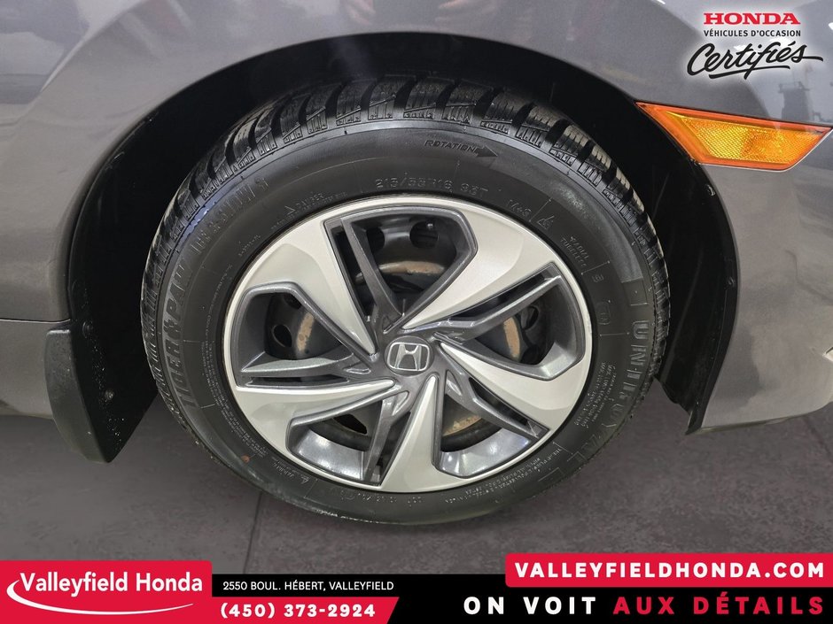 Honda Civic Sedan LX CERTIFIÉ 7ANS/160 000KM 2021-10
