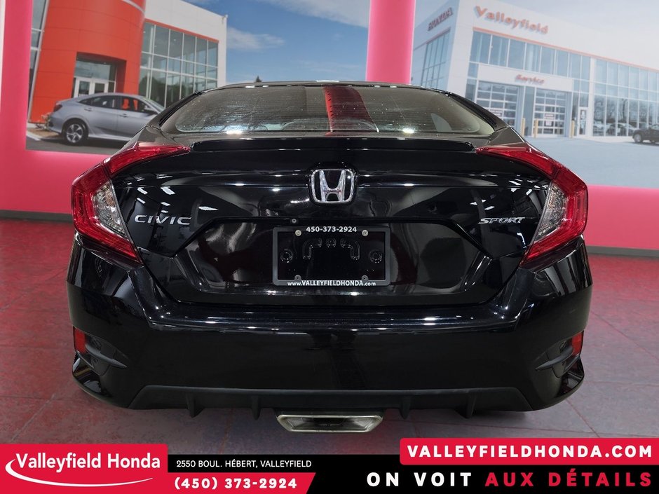 2021 Honda Civic Sedan Sport OCCASION APPROUVÉ HONDA-5