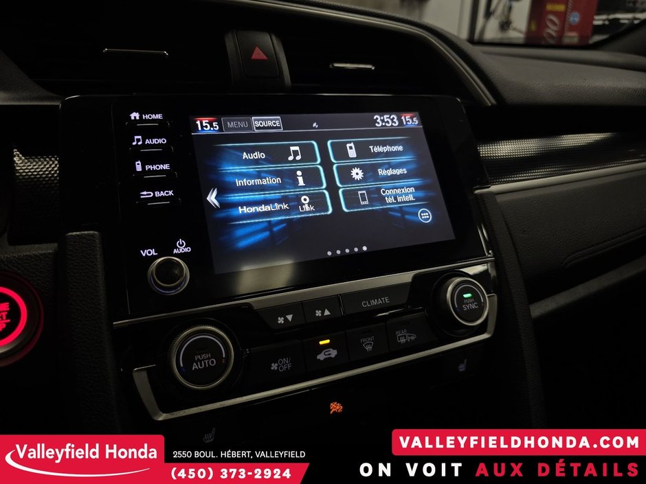 2021 Honda Civic Sedan Sport OCCASION APPROUVÉ HONDA-16