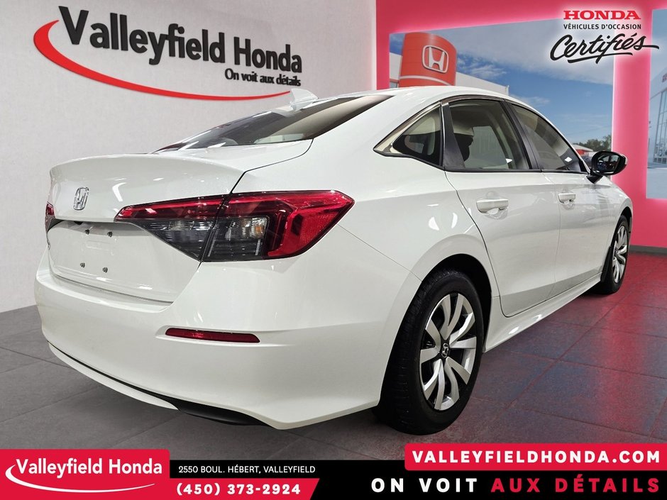 Honda Civic Sedan LX BAS KM - CERTIFIÉ 7ANS/160 000KM 2022-5