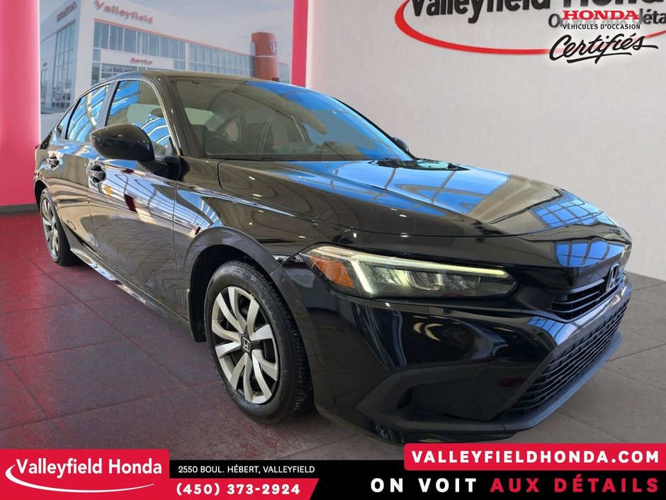 2023 Honda Civic Sedan DÉMARREUR KEYLESS CARPLAY ANDROID SGS CHAUFFANTS-2