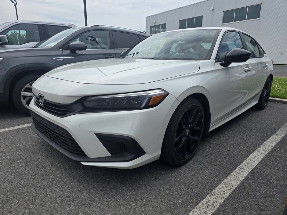 2023 Honda Civic Sedan Sport CERTIFIÉ GARANTIE 7 ANS 160000KM PROPULSEUR-0