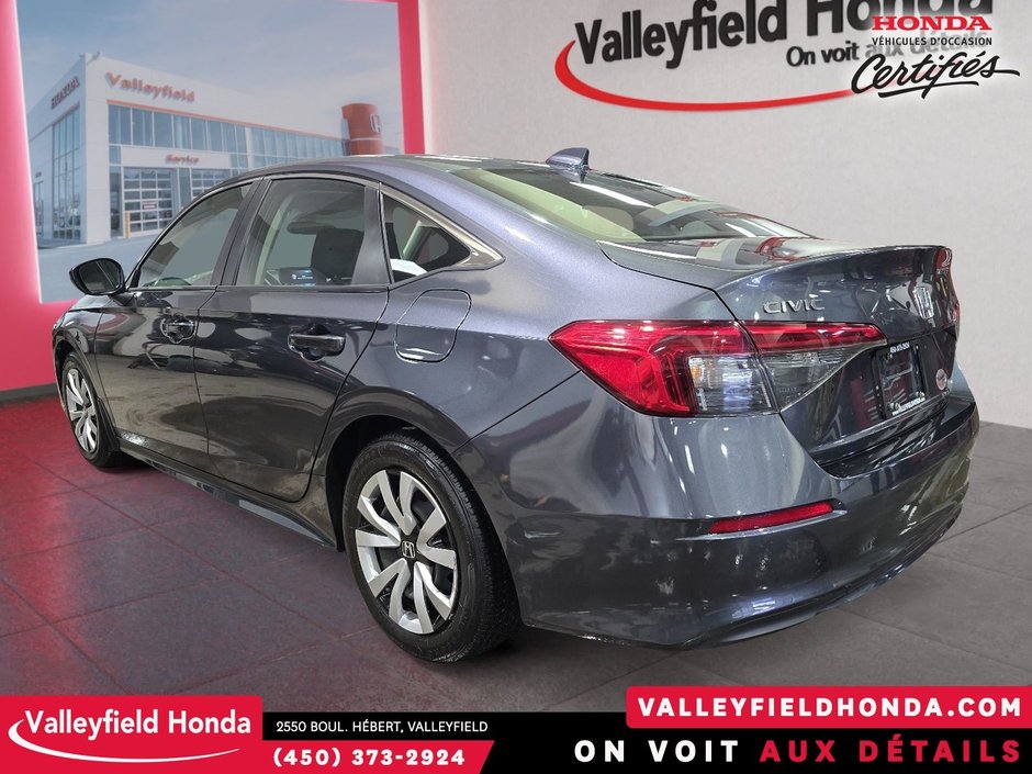 Honda Civic Sedan LX-B CERTIFIÉ 7ANS/160 000KM 2024-7