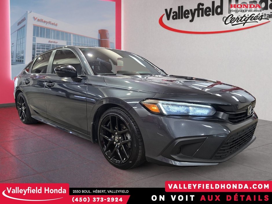 2024 Honda Civic Sedan Sport CERTIFIÉ GARANTIE 7 ANS 160000KM PROPULSEUR-2