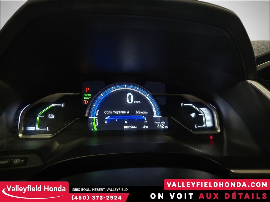 Honda Clarity Plug-In Hybrid Touring - Hybride Branchable 76KM 2018-19