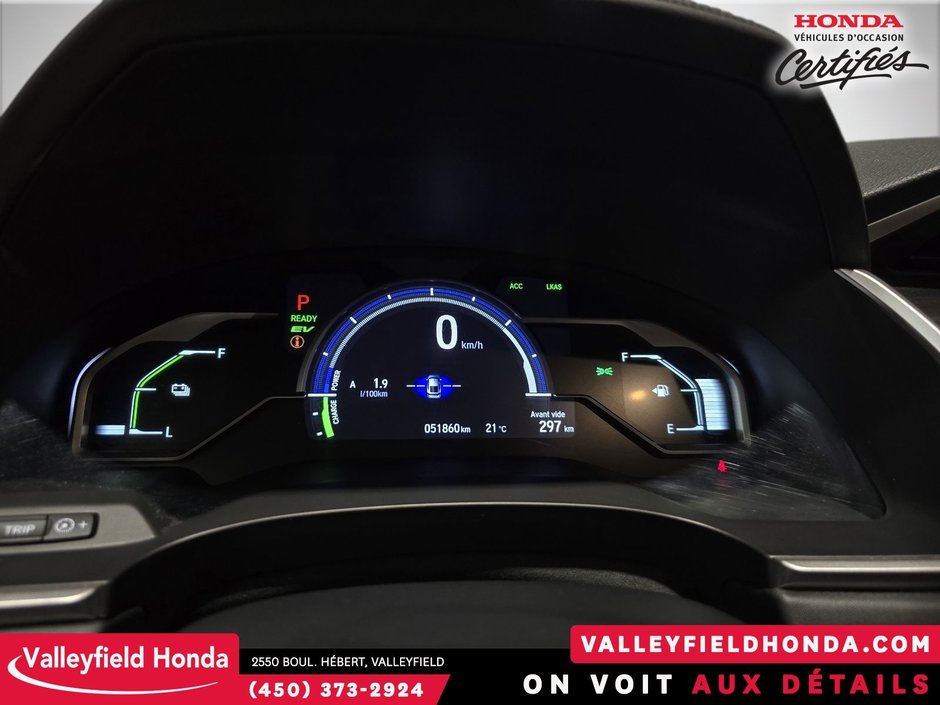 Honda Clarity Plug-In Hybrid 73 KM D'AUTONOMIE ELECTRIQUE CARPLAY MAGS 2020-23