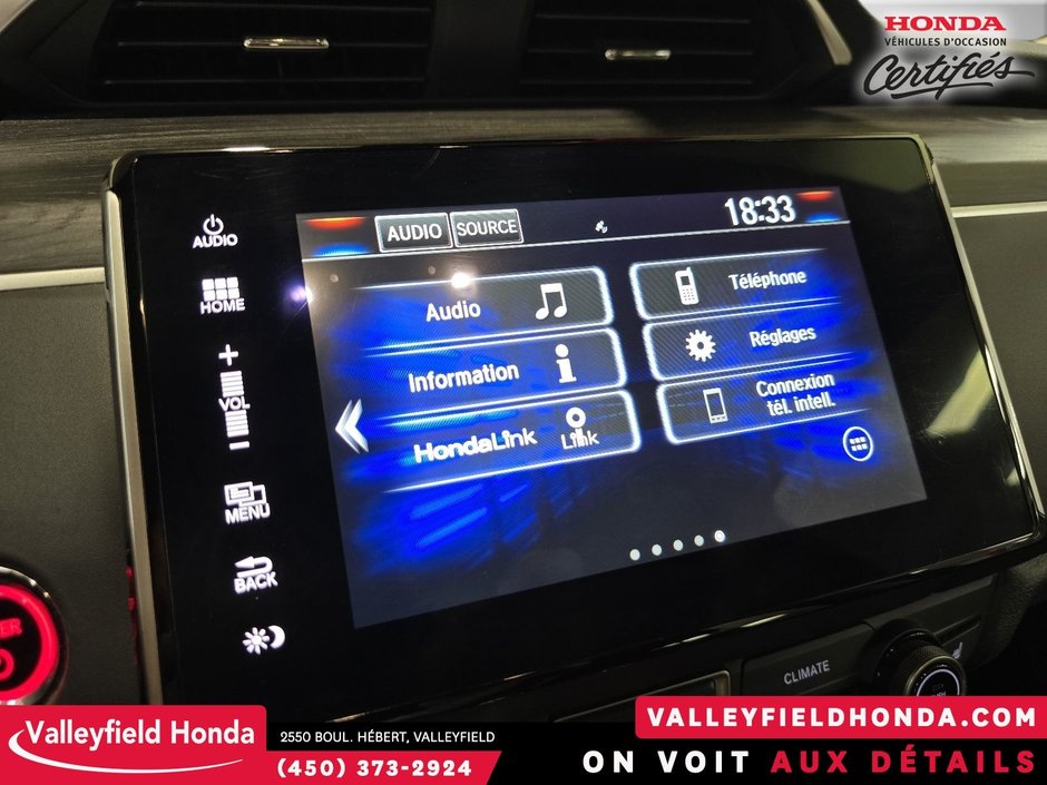 Honda Clarity Plug-In Hybrid 73 KM D'AUTONOMIE ELECTRIQUE CARPLAY MAGS 2020-28