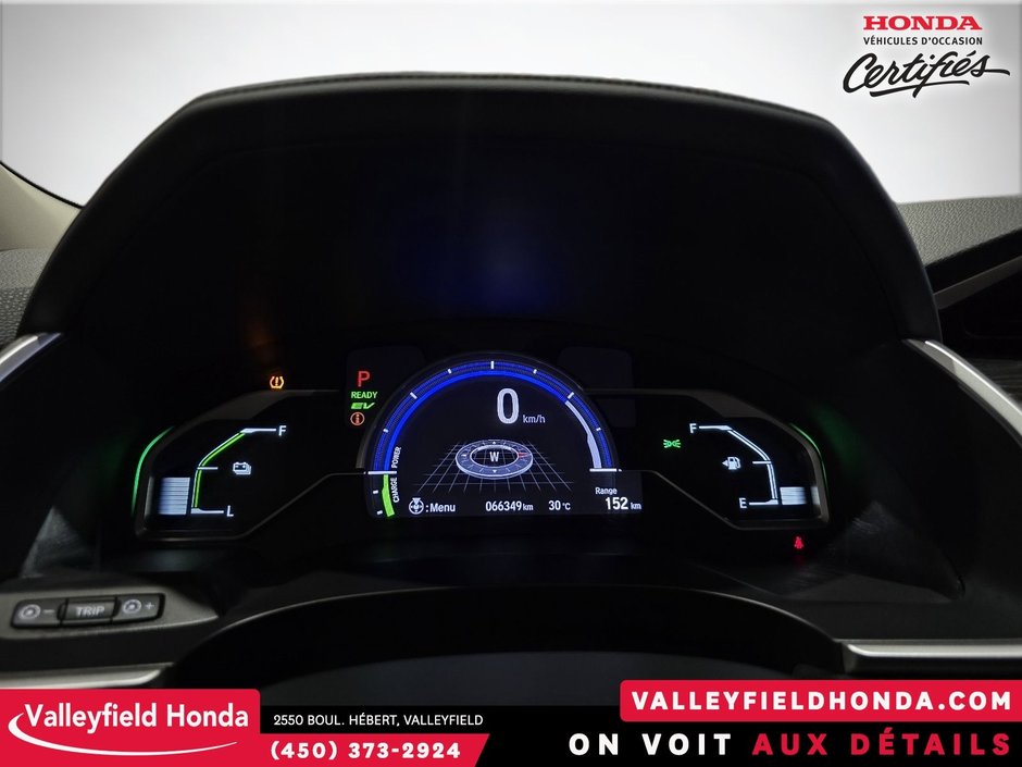 Honda Clarity Plug-In Hybrid Touring 76KM ELECTRIQUE CUIR CARPLAY ANDROID AUTO 2021-23